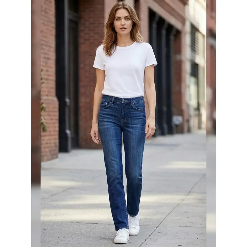 J.Crew Cotton Blend Blue Stretch Jeans Women Size 25S